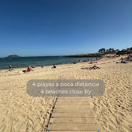 Candy Cotton - Ac, Desk With Natural Light, Pool, Terrace And High Speed Internet Apartman Corralejo